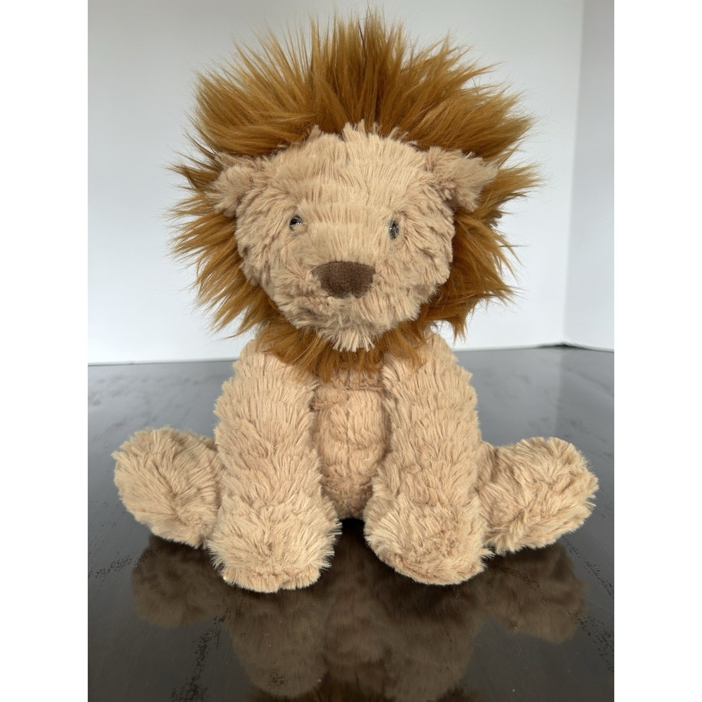 Jellycat Medium Scruffy Fuddlewuddle Lion 9" Plush Stuffed Animal
